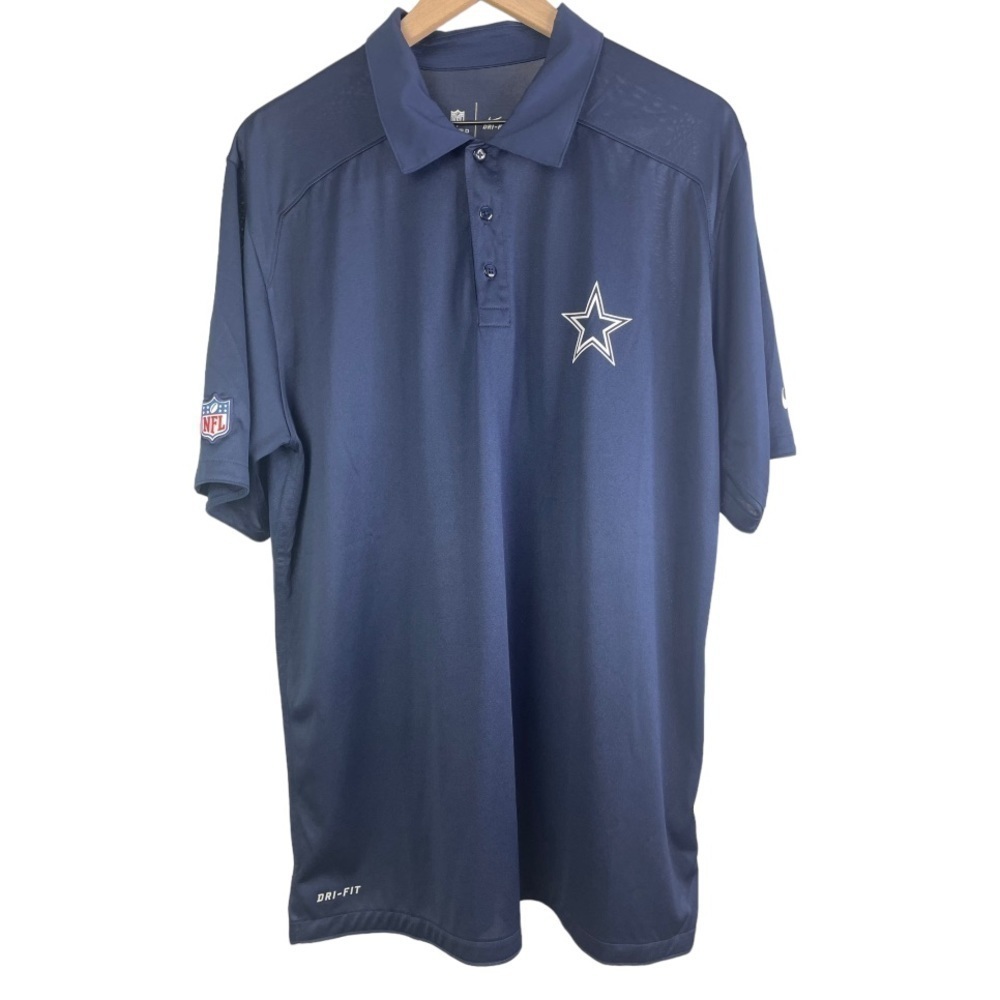 Nike Dri-Fit NFL Dallas Cowboys Football Men’s Polo Shirt